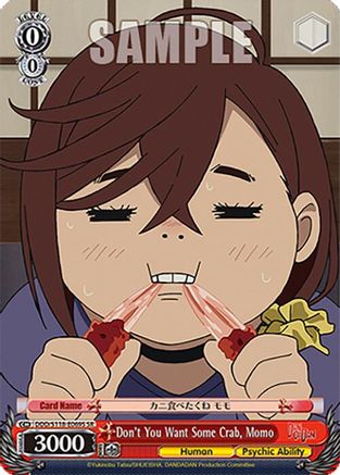 Don't You Want Some Crab, Momo (SR) (DDD/S118-E069S SR) - DANDADAN