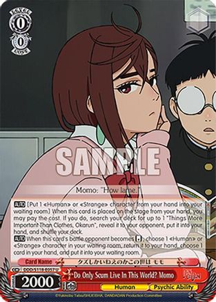 Do Only Scum Live In This World? Momo (DDD/S118-E057 U) - DANDADAN