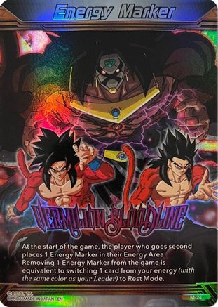 Energy Marker - Vermilion Bloodline (M-24) (M-24) - Fearsome Rivals Foil