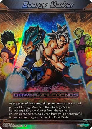 Energy Marker - Dawn Of The Z-Legends (M-31) (M-31) - Fearsome Rivals Foil