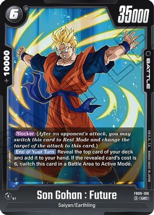 Son Gohan : Future (FB09-106) - Dual Evolution