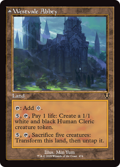 Westvale Abbey // Ormendahl, Profane Prince (INR-474) - Innistrad Remastered Foil