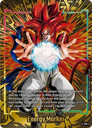 Energy Marker (E-130) (Gold-Stamped) (E-130) - Tournament Promotion Cards Foil