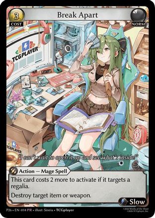 Break Apart (014) - Promotional Cards Foil