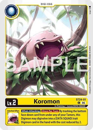 Kormon (ST24-01) - Starter Deck 24: Data Squad