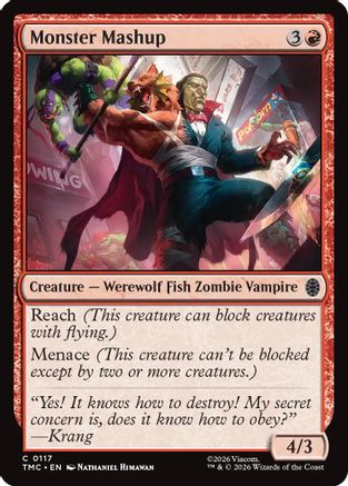 Monster Mashup (TMC-117) - Commander: Teenage Mutant Ninja Turtles