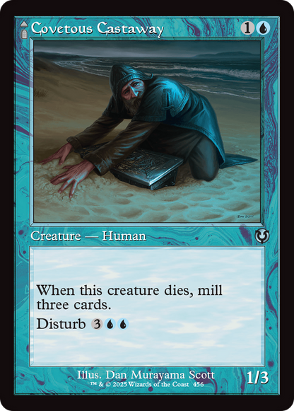 Covetous Castaway // Ghostly Castigator (INR-456) - Innistrad Remastered: (tombstone)