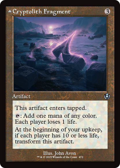 Cryptolith Fragment // Aurora of Emrakul (INR-472) - Innistrad Remastered