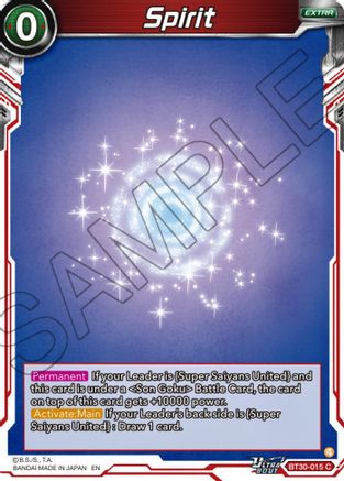 Spirit (BT30-015) - Three Glorious Fighters