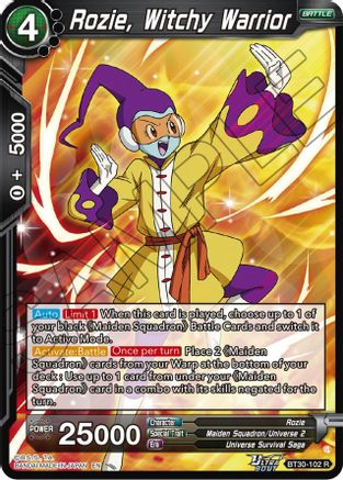 Rozie, Witchy Warrior (BT30-102) - Three Glorious Fighters