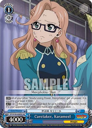 Caretaker, Karameel (SR) (FT/S120-E093S SR) - FAIRY TAIL 100 YEARS QUEST
