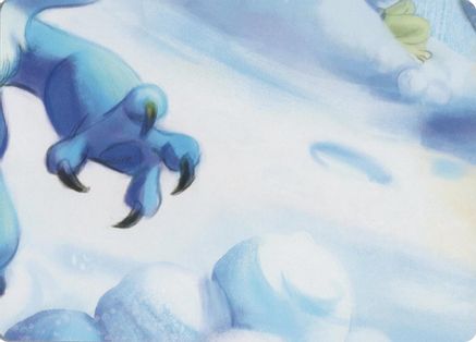 Winterspell Snowball Fight Puzzle Insert (Bottom Middle)  - Winterspell