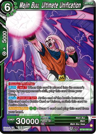 Majin Buu, Ultimate Unification (BT30-058) - Three Glorious Fighters