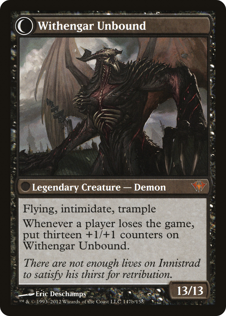Elbrus, the Binding Blade (DKA-147) - Dark Ascension: (Double Faced Transform)