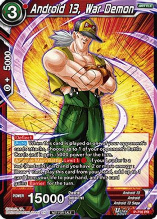 Android 13, War Demon (P-716) - Promotion Cards Foil