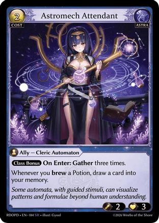 Astromech Attendant (184) - Radiant Origins Pantheon