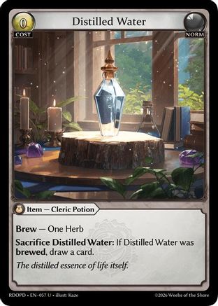Distilled Water (057) - Radiant Origins Pantheon