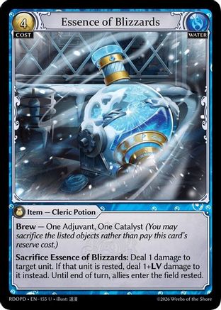 Essence of Blizzards (155) - Radiant Origins Pantheon