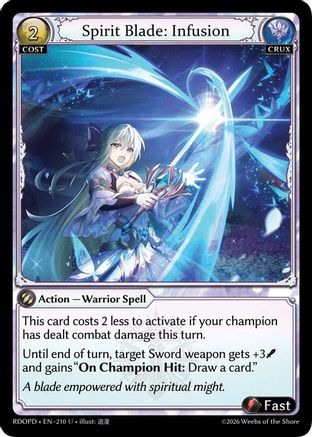 Spirit Blade: Infusion (210) - Radiant Origins Pantheon