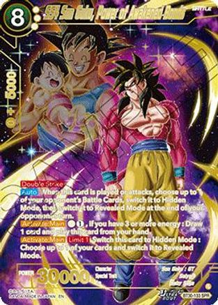 SS4 Son Goku, Power of Awakened Bonds (SPR) (BT30-133) - Three Glorious Fighters Foil