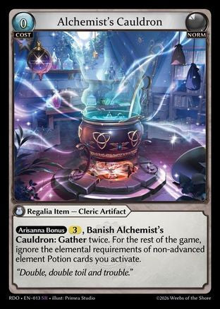 Alchemist's Cauldron (013) - Radiant Origins Foil