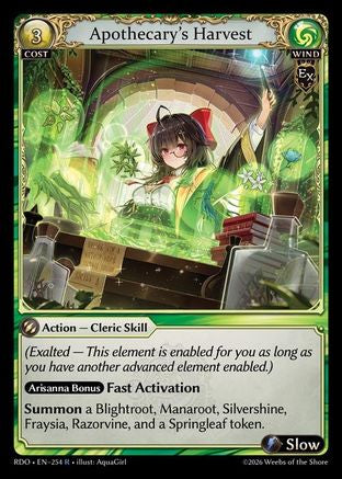Apothecary's Harvest (254) - Radiant Origins Foil