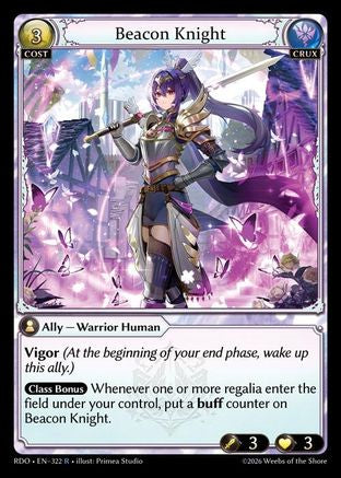 Beacon Knight (322) - Radiant Origins Foil