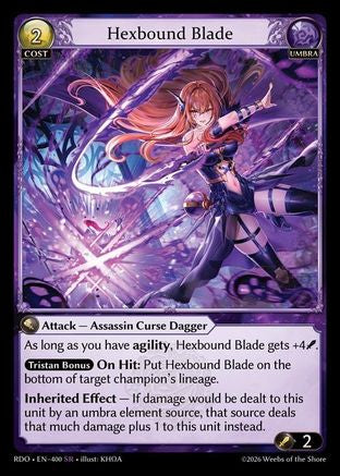Hexbound Blade (400) - Radiant Origins