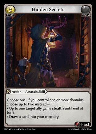 Hidden Secrets (090) - Radiant Origins Foil