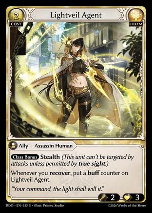 Lightveil Agent (353) - Radiant Origins