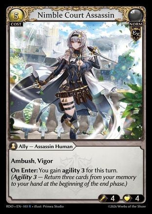 Nimble Court Assassin (103) - Radiant Origins