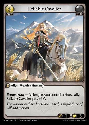 Reliable Cavalier (129) - Radiant Origins