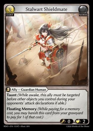 Stalwart Shieldmate (153) - Radiant Origins