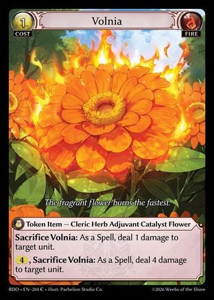 Volnia (204) - Radiant Origins Foil