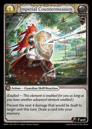 Imperial Countermeasure (Curio Foil) (091) - Radiant Origins Foil