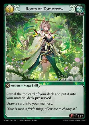 Roots of Tomorrow (Curio Foil) (389) - Radiant Origins Foil