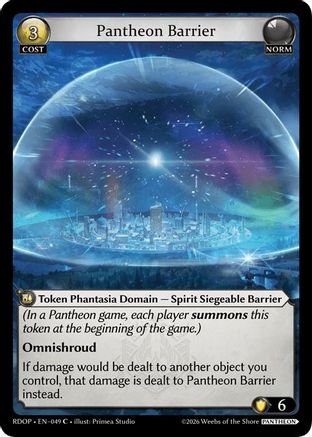 Pantheon Barrier (049) (049) - Radiant Origins Pantheon