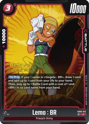Lemo : BR (FB09-022) - Dual Evolution Release Event Cards