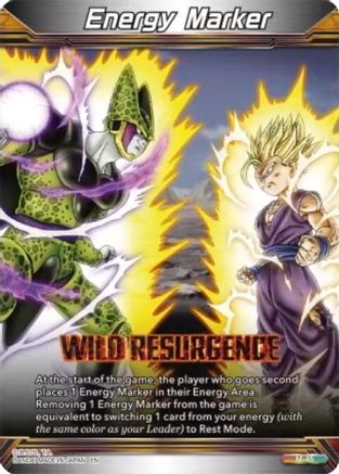 Energy Marker - Wild Resurgence (M-45) (M-45) - Three Glorious Fighters Foil