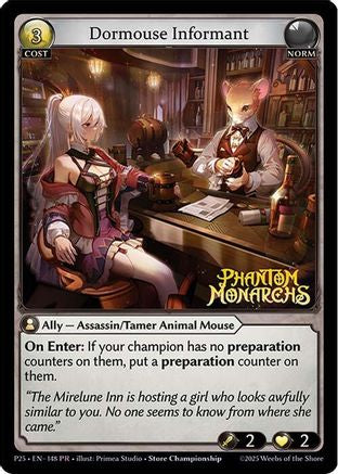 Dormouse Informant (148) - Promotional Cards Foil