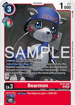Bearmon (BT25-009) - Dual Revolution