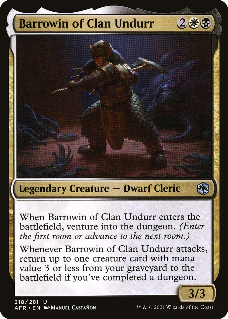 Barrowin of Clan Undurr (AFR-218) - Adventures in the Forgotten Realms