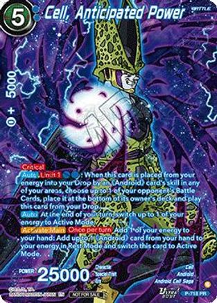 Cell, Anticipated Power (Alternate Art) (Deluxe Pack 2026 Vol.1) (P-718) - Tournament Promotion Cards Foil