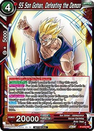 SS Son Gohan, Defeating the Demon (Deluxe Pack 2026 Vol.1) (P-479) - Tournament Promotion Cards