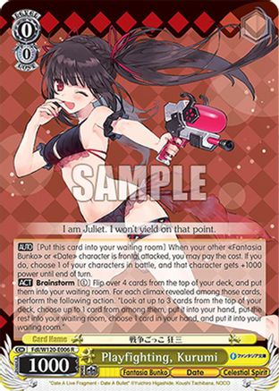 Playfighting, Kurumi (Fdl/W120-E006 R) - Fujimi Fantasia Bunko Vol.2