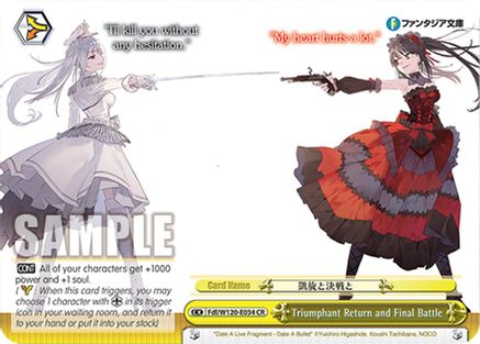 Triumphant Return and Final Battle (Fdl/W120-E034 CR) - Fujimi Fantasia Bunko Vol.2