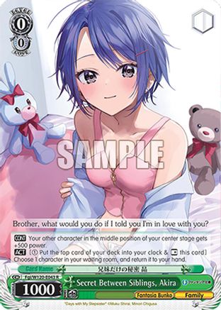 Secret Between Siblings, Akira (Fgi/W120-E043 R) - Fujimi Fantasia Bunko Vol.2