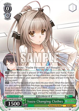 Isuzu Changing Clothes (Fab/W120-E044 R) - Fujimi Fantasia Bunko Vol.2