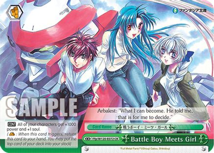 Battle Boy Meets Girl (Ffp/W120-E072 CR) - Fujimi Fantasia Bunko Vol.2