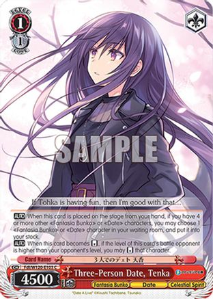 Three-Person Date, Tenka (Fdl/W120-E103 C) - Fujimi Fantasia Bunko Vol.2
